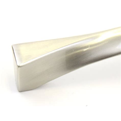 Twist 8 inch Cabinet Bar Pull Handle Stainless Steel Finish